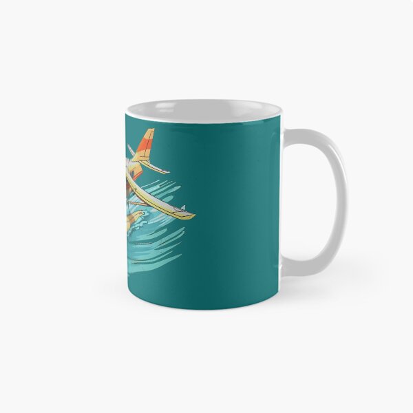 Item preview, Vintage Style Seaplane Flying Over Water Illustration designed and sold by AwsomeStore.
