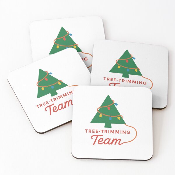Item preview, Tree-Trimming Team – Festive Christmas Lights Holiday Design designed and sold by DailyDrivesct.