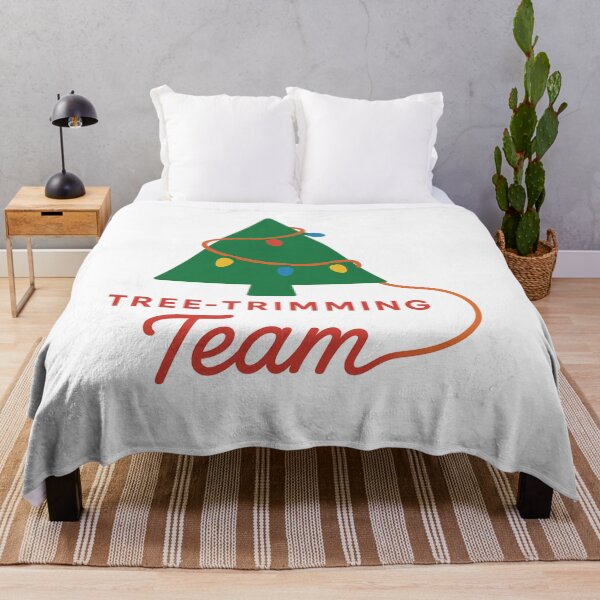 Item preview, Tree-Trimming Team – Festive Christmas Lights Holiday Design designed and sold by DailyDrivesct.