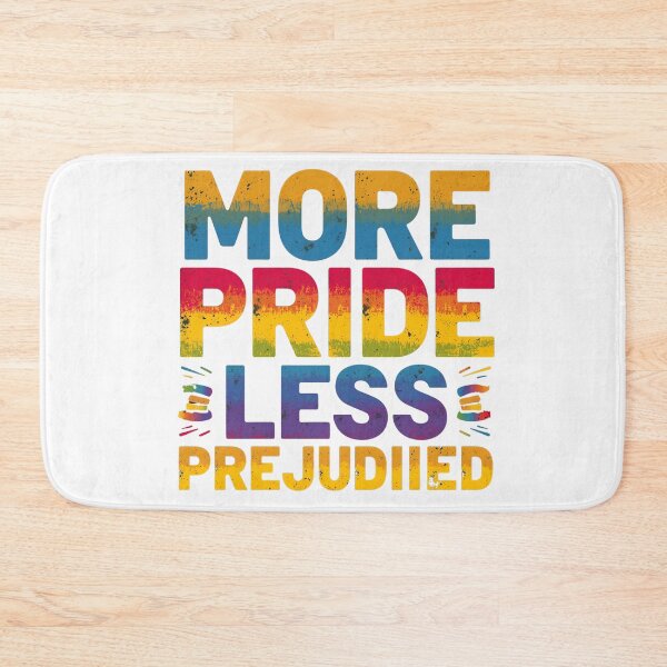 Item preview, More Pride Less Prejudice T-Shirt | LGBTQ Equality and Love Is Love Tee, Funny Shirt, Valentine Shirt gift, Valentine Day Cut File designed and sold by GAIDREDA.