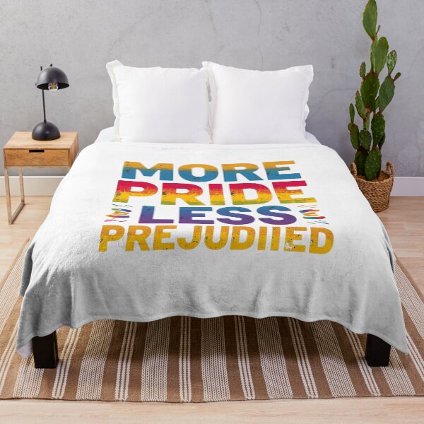 Item preview, More Pride Less Prejudice T-Shirt | LGBTQ Equality and Love Is Love Tee, Funny Shirt, Valentine Shirt gift, Valentine Day Cut File designed and sold by GAIDREDA.