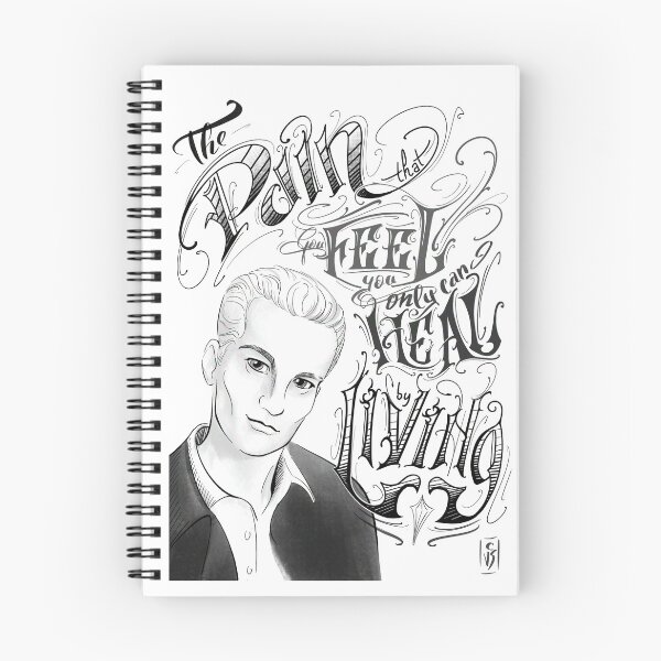 Item preview, Spike's Portrait and Quote designed and sold by CleyVonSlay.