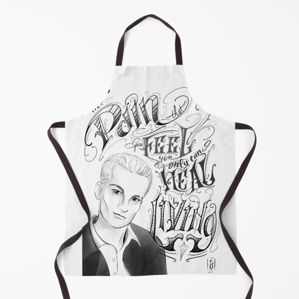 Item preview, Spike's Portrait and Quote designed and sold by CleyVonSlay.