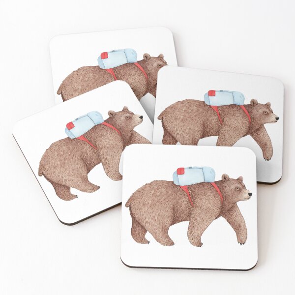 Item preview,  Backpacking Bear designed and sold by margamPagenberg.