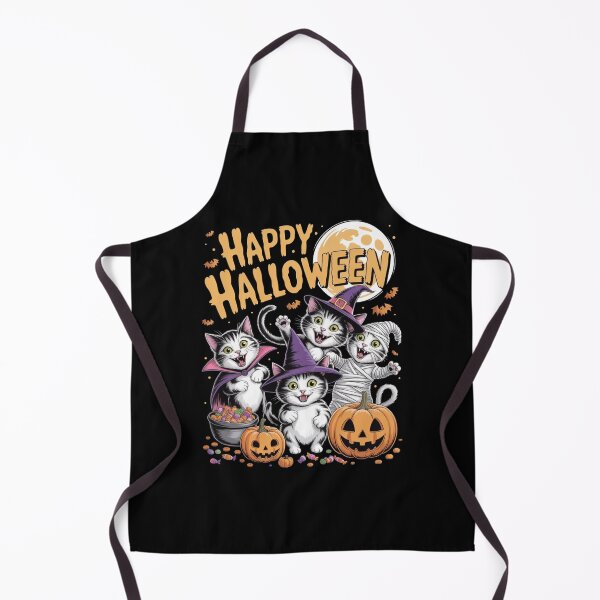 Item preview, Halloween Cat-astrophe – Funny Cats in Costumes designed and sold by KrissGraphShop.