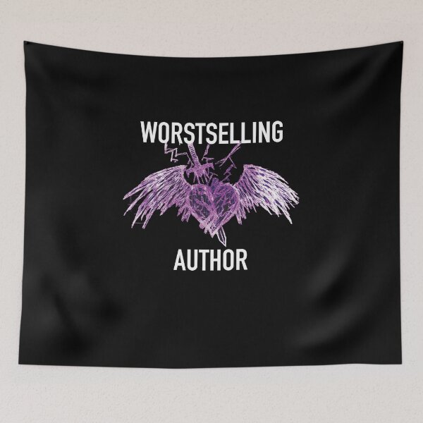 Item preview, Worstselling Author Heartwing designed and sold by MacadociousRex.