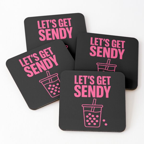 Item preview, Let's Get Sendy Bubble Tea designed and sold by Raluk.
