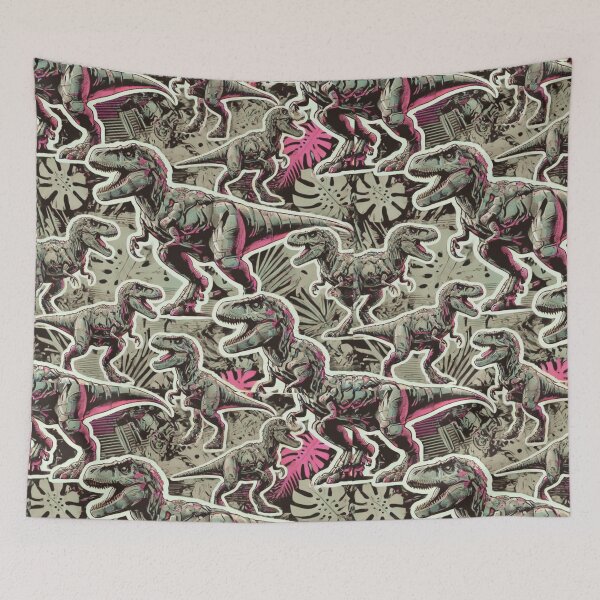 Item preview, dinosaur themed  designed and sold by TEEJAMBOREE.