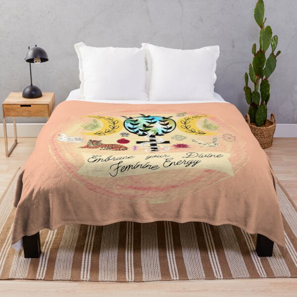 Item preview, Embrace Your Divine Feminine Energy | Sacred Feminine Watercolor Print designed and sold by Parasocialite.