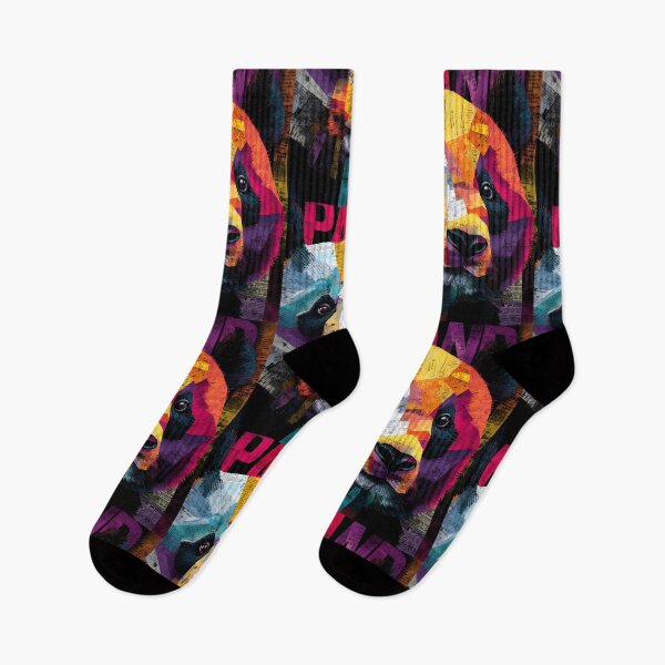 Item preview, Stand for the Bamboo Forest - Geometric Panda Art with a Bold Message designed and sold by OlfactoART Studio.