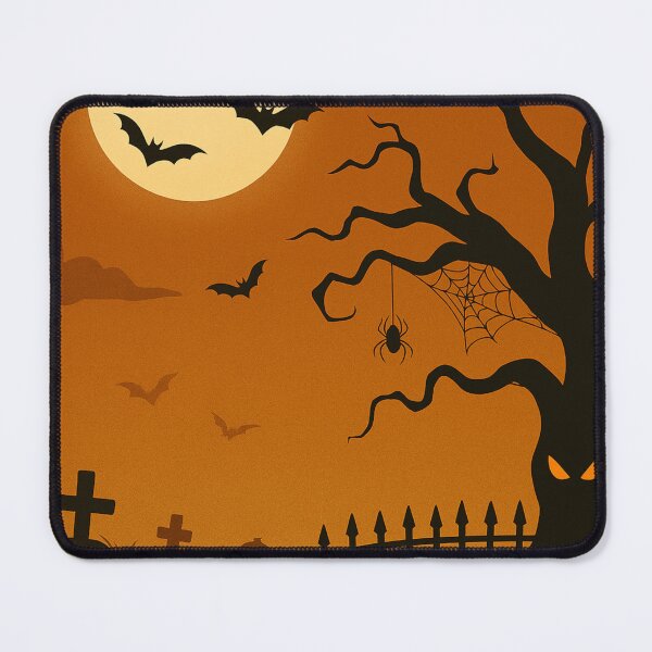 Item preview, Vintage Halloween - Retro Gothic Cemetery Bats designed and sold by Lyvion design.