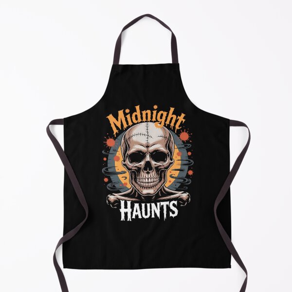 Item preview, Midnight Haunts Skull – Gothic Horror Retro Halloween Festival designed and sold by Taans-Creation.