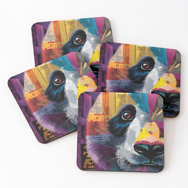 Item preview, Panda Power - Bold Geometric Portrait to Champion Endangered Species designed and sold by OlfactoART Studio.