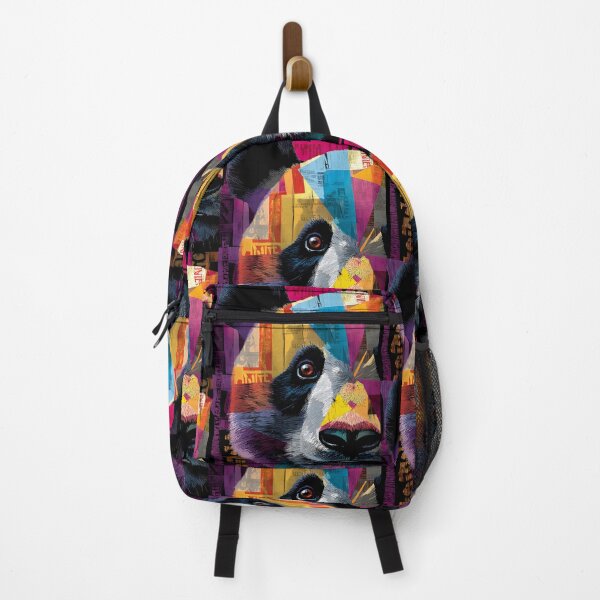 Item preview, Panda Power - Bold Geometric Portrait to Champion Endangered Species designed and sold by OlfactoART Studio.