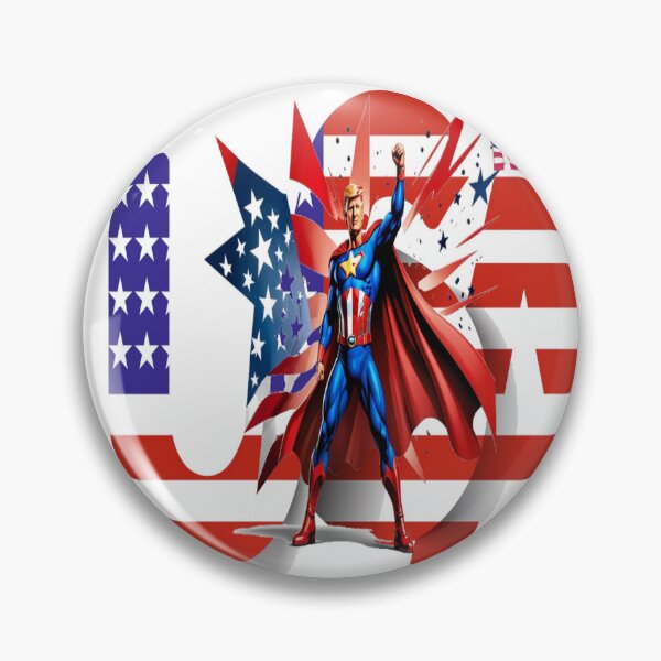 Item preview, trump captain usa man women trend Design art star designed and sold by atomsama.