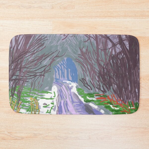 Item preview, The Arrival Of Spring In Woldgate East Yorkshire 4th January 2011 by David Hockney designed and sold by FEUVSD.