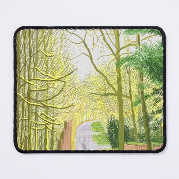 Item preview, The Arrival Of Spring In Woldgate East Yorkshire 30th March 2011 by David Hockney designed and sold by FEUVSD.