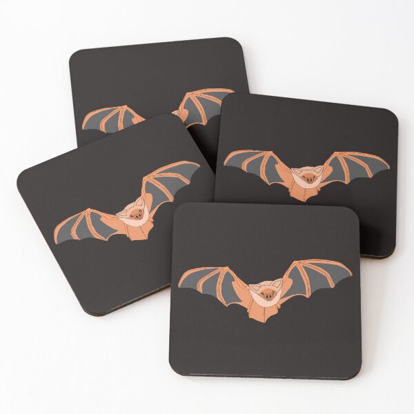 Item preview, Painted bat designed and sold by Leapingdoe.