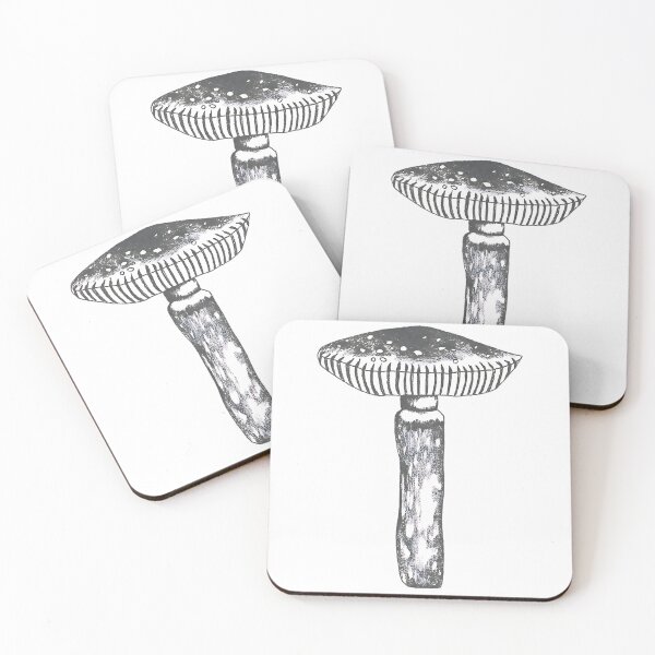 Item preview, Rustic Mushroom Sketch designed and sold by margamPagenberg.