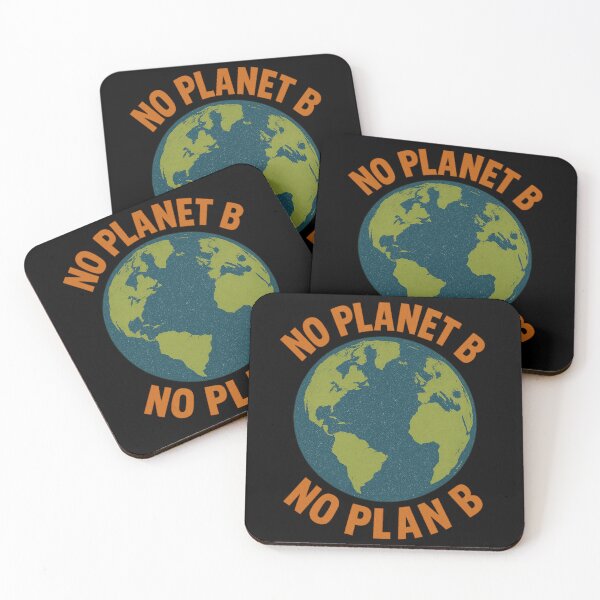 Item preview, No Planet B No Plan B – Retro Earth Environmental Design designed and sold by EuropeanPrints.