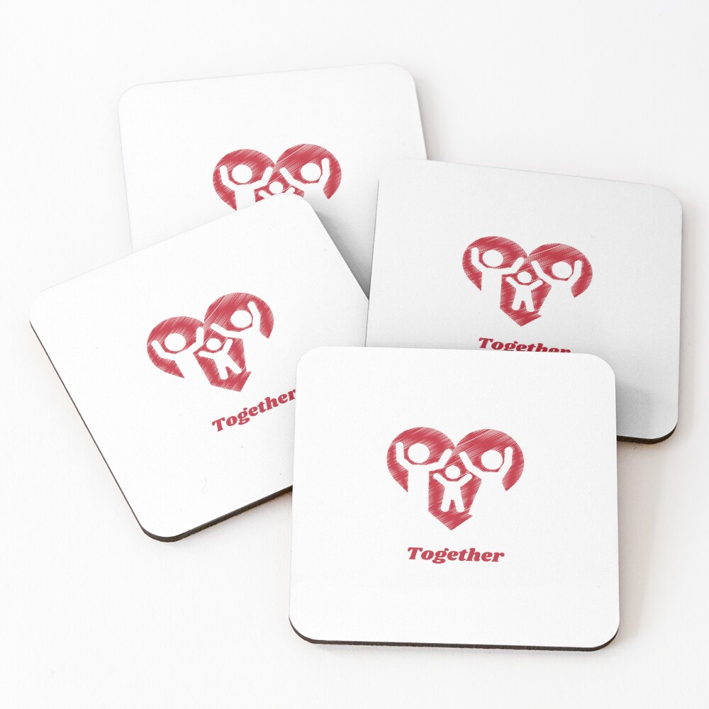 Item preview, Coasters (Set of 4) designed and sold by TogeeStore.