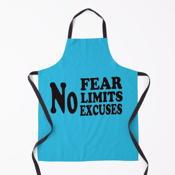 Item preview, No Fear, No Limits, No Excuses – Bold Motivational Quote Design designed and sold by ArtNestVerse.
