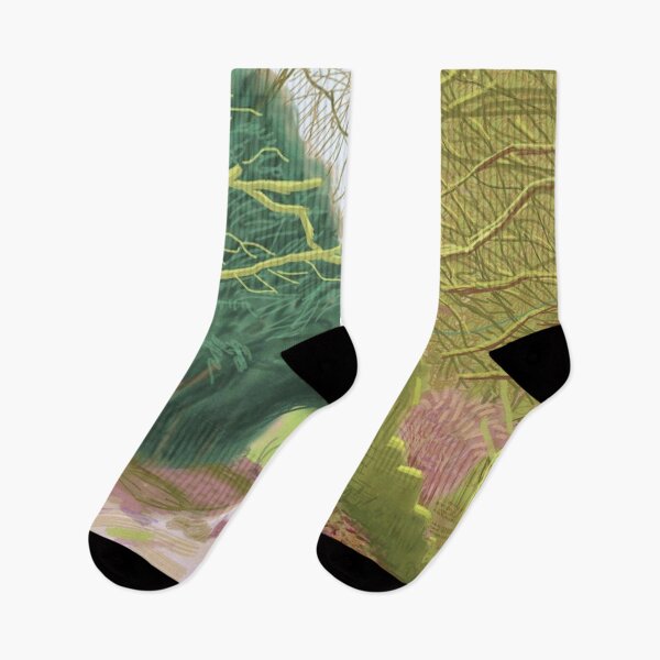Item preview, The Arrival Of Spring In Woldgate East Yorkshire 29th January 2011 by David Hockney designed and sold by FEUVSD.