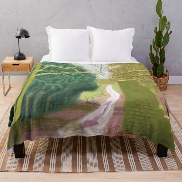 Item preview, The Arrival Of Spring In Woldgate East Yorkshire 29th January 2011 by David Hockney designed and sold by FEUVSD.