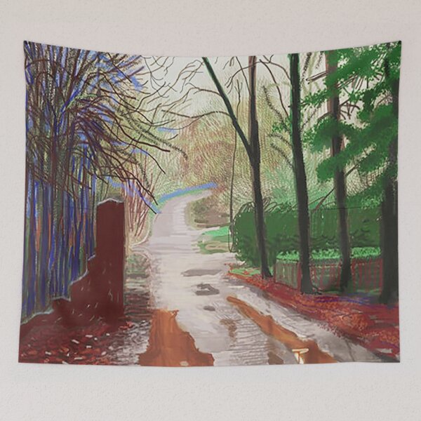Item preview, The Arrival Of Spring In Woldgate East Yorkshire 29th December 2011 - No. by David Hockney designed and sold by FEUVSD.