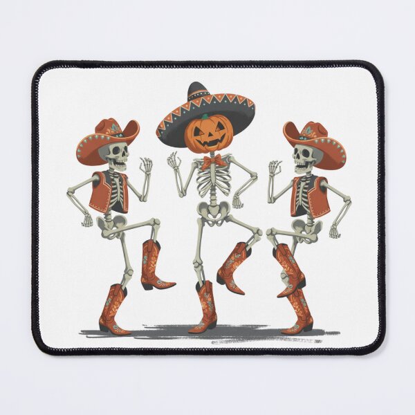 Item preview, Cowboy Skeleton Dancing With Pumpkin designed and sold by 0606PM.