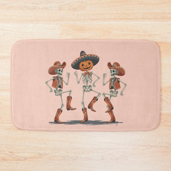Item preview, Cowboy Skeleton Dancing With Pumpkin designed and sold by 0606PM.