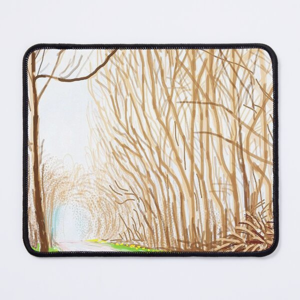 Item preview, The Arrival Of Spring In Woldgate East Yorkshire 1st April 2011 by David Hockney designed and sold by FEUVSD.