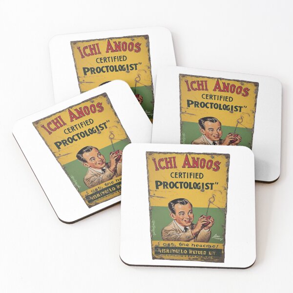 Item preview, Ichi Anoos Proctologist Spoof Tin Sign designed and sold by IanBakerToons.