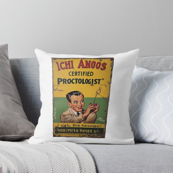Item preview, Ichi Anoos Proctologist Spoof Tin Sign designed and sold by IanBakerToons.