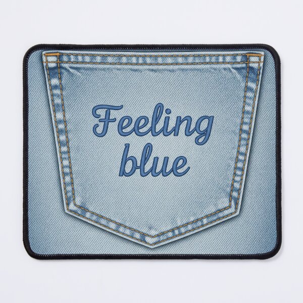 Item preview, Feeling blue jeans poket art designed and sold by stereonut.