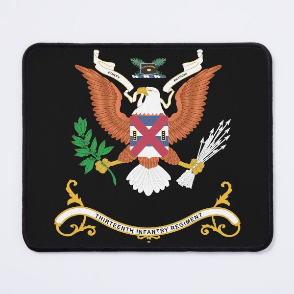 Item preview, Army - Regimental Colors - 13th Infantry Regiment - FORTY ROUNDS X 300 designed and sold by Military Insignia Products.