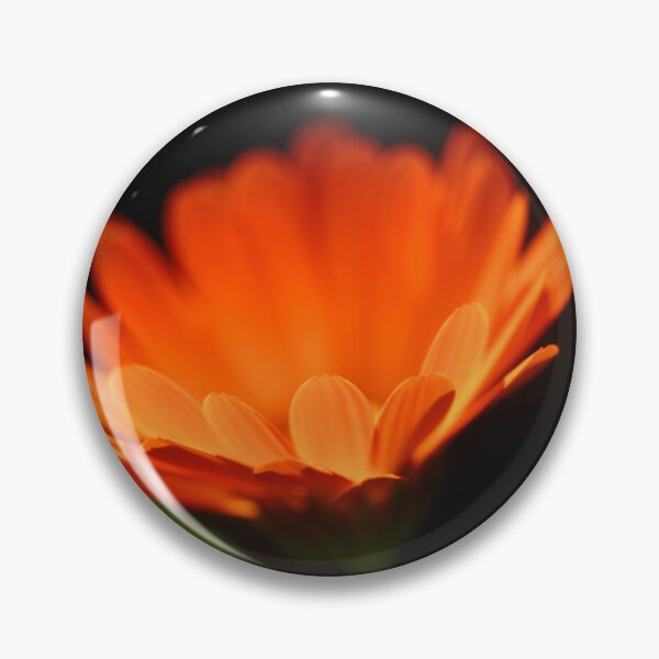 Item preview, Orange flower on black background designed and sold by olena2552.