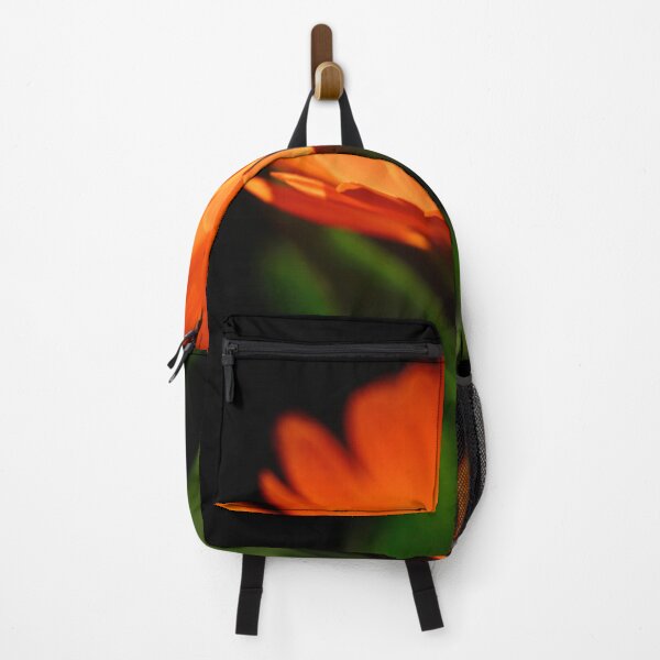 Item preview, Orange flower on black background designed and sold by olena2552.