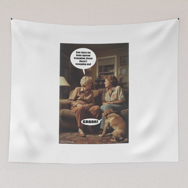 Item preview, Bone Marrow Dog Joke designed and sold by IanBakerToons.