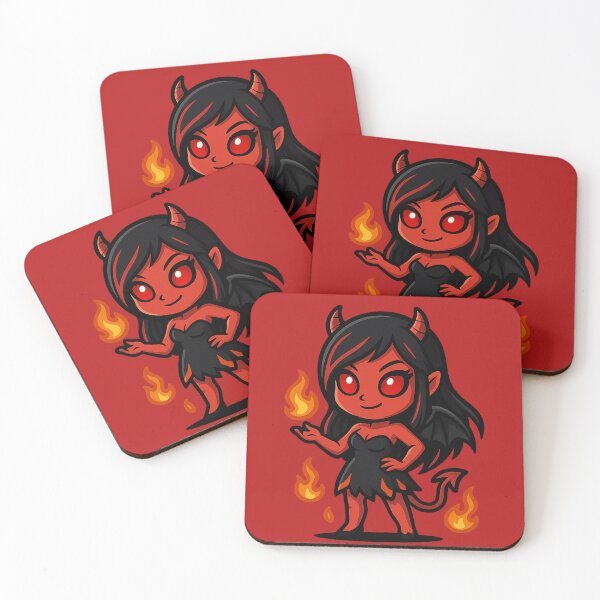 Item preview, Halloween Chibi Kawaii Devil designed and sold by Ahau Designs.