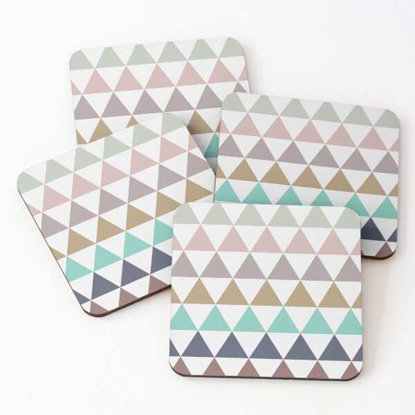 Item preview, Multicolor Triangles designed and sold by letterfeather.