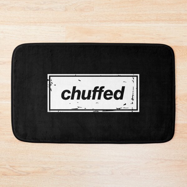 Item preview, Chuffed – White Manchester Manc Slang Oasis Style Britpop designed and sold by Butter Creative.