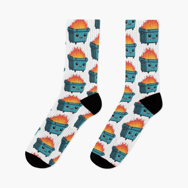 Item preview, Dumpster on fire designed and sold by MendaciousMina.