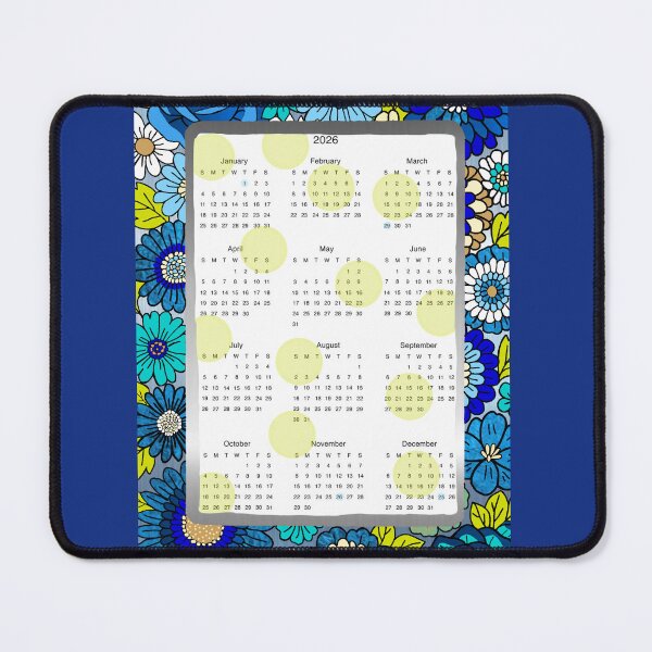 Item preview, 2026 Floral Calendar designed and sold by RavenPhoenixST.