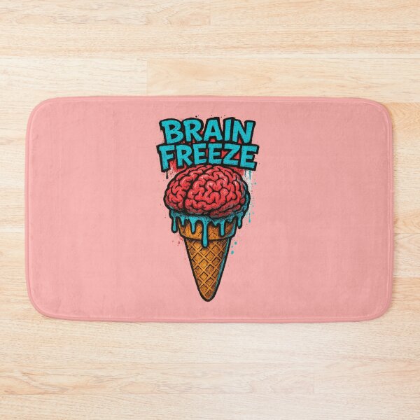 Item preview, Brain Freeze Ice Cream Cone - Graffiti Style Streetwear Design designed and sold by InkTheFox.