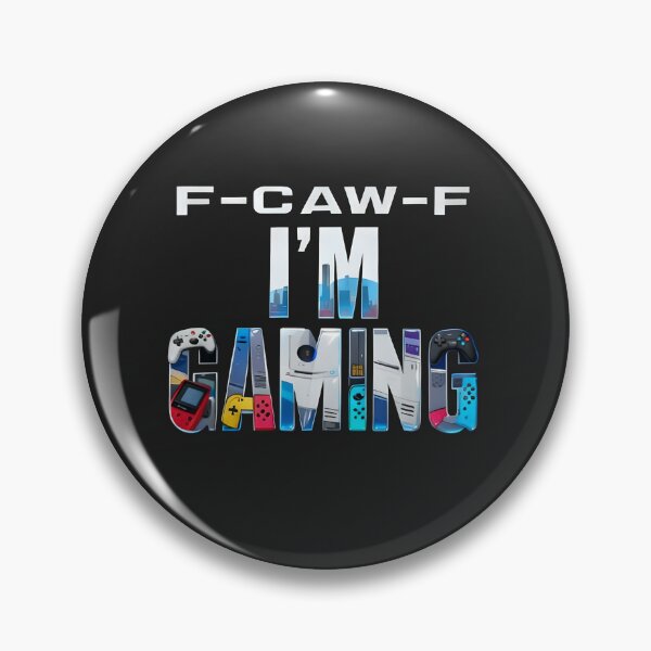 Item preview, Cawf Cawf I’m Gaming Pixel Art T-Shirt – Funny Retro Gamer Meme Tee designed and sold by GiftLore Studio.