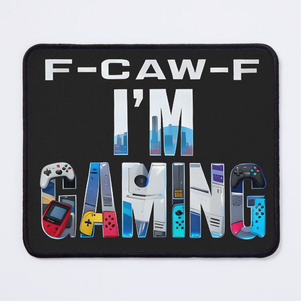 Item preview, Cawf Cawf I’m Gaming Pixel Art T-Shirt – Funny Retro Gamer Meme Tee designed and sold by GiftLore Studio.