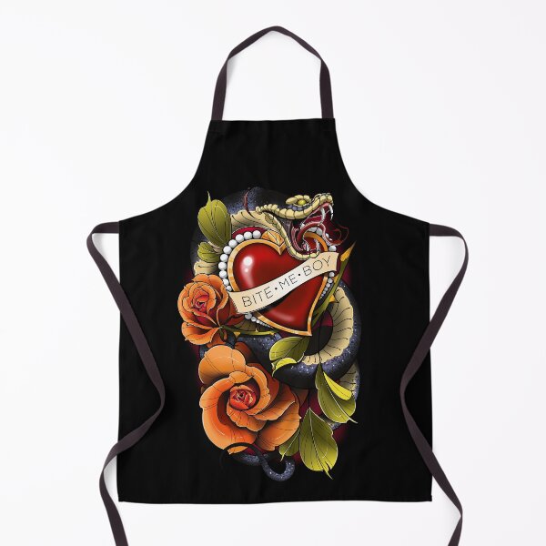 Item preview, Bite Me Boy Snake designed and sold by BazyliTattoo.