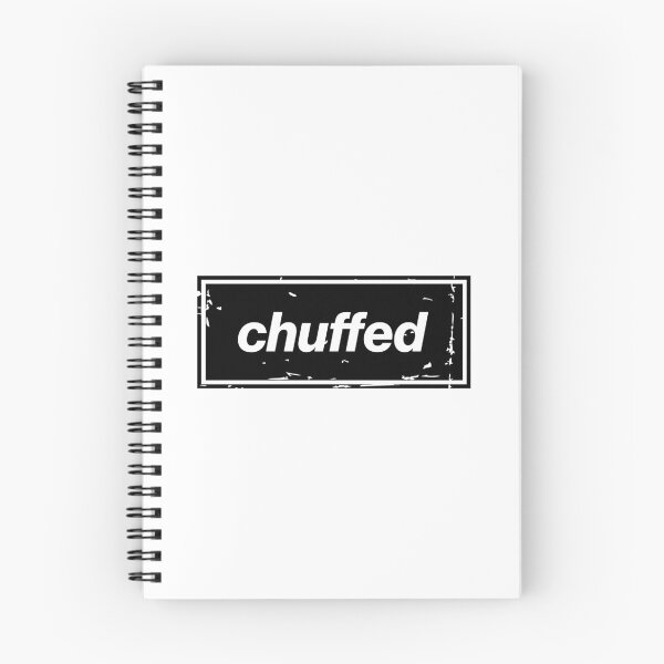 Item preview, Chuffed – Black Manchester Manc Slang Oasis Style Britpop designed and sold by Butter Creative.