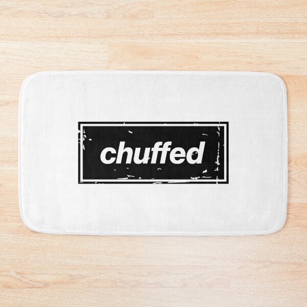 Item preview, Chuffed – Black Manchester Manc Slang Oasis Style Britpop designed and sold by Butter Creative.